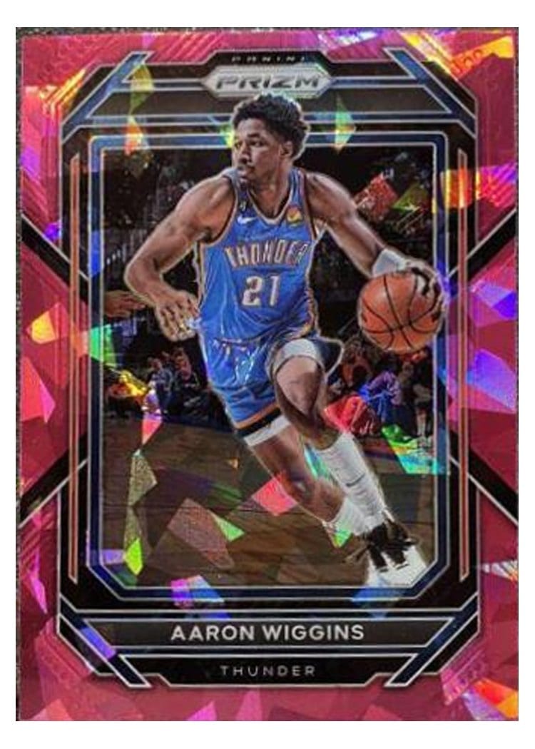 2022-23 Panini Prizm Base Set Aaron Wiggins #65 card