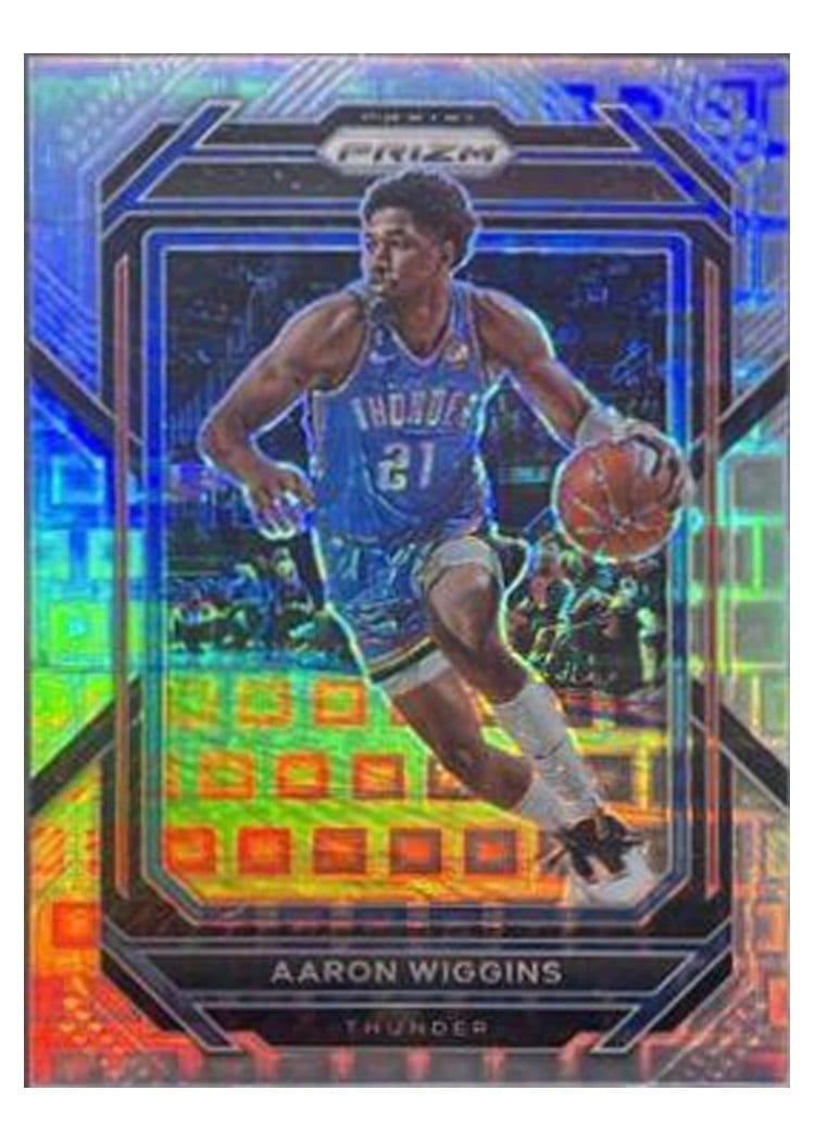 2022-23 Panini Prizm Base Set Aaron Wiggins #65 card