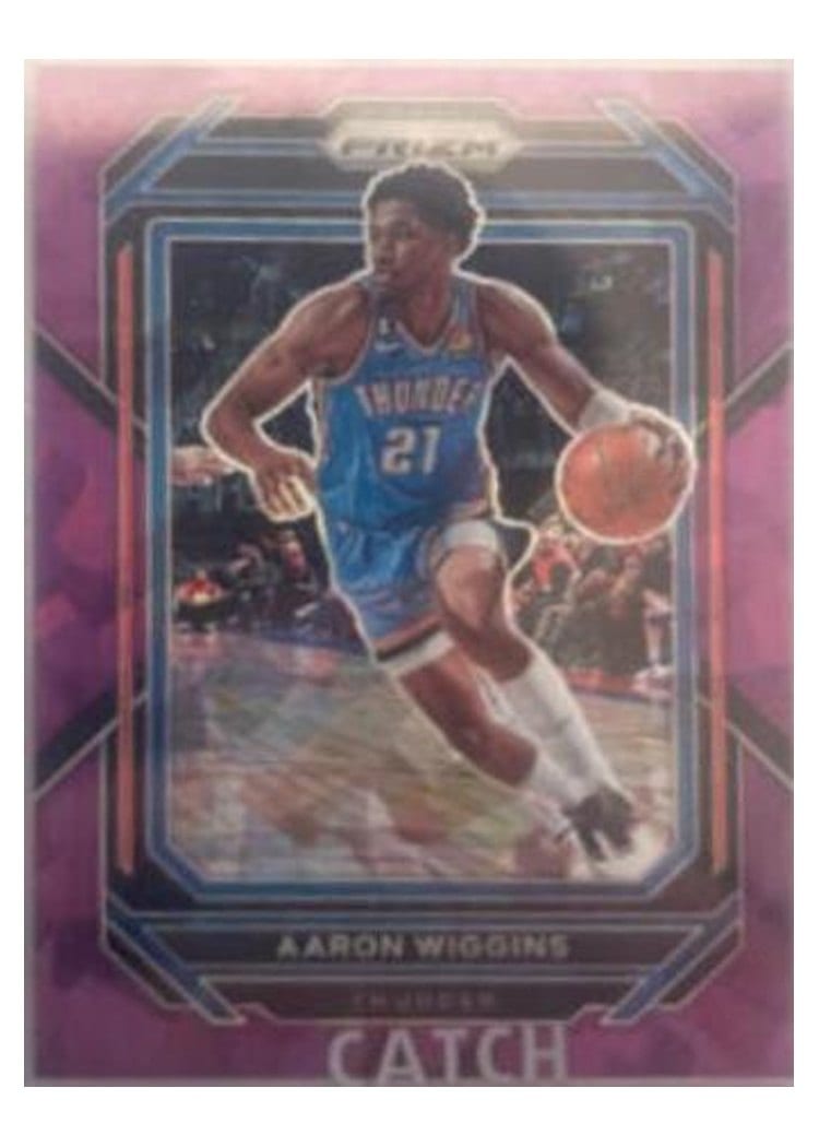 2022-23 Panini Prizm Base Set Aaron Wiggins #65 card