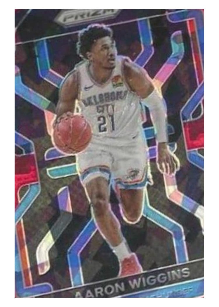 2022-23 Panini Prizm Base Set Aaron Wiggins #65 card
