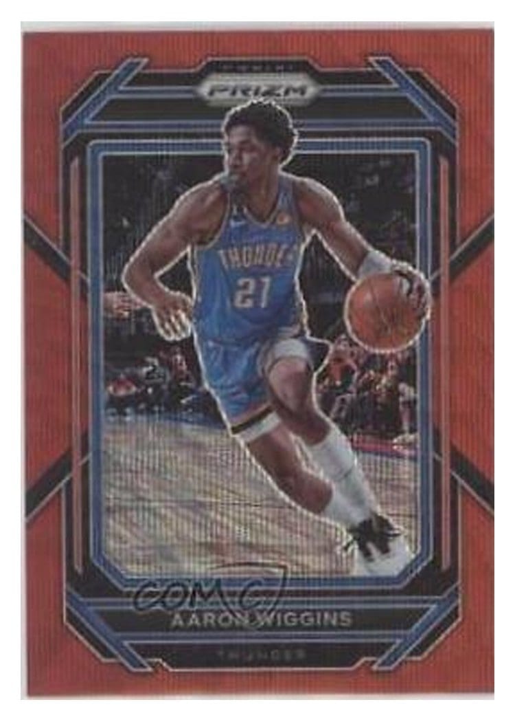 2022-23 Panini Prizm Base Set Aaron Wiggins #65 card