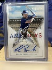2024 Panini Boys of Summer America's Best Signatures Aaron Zavala #AME-AZ card