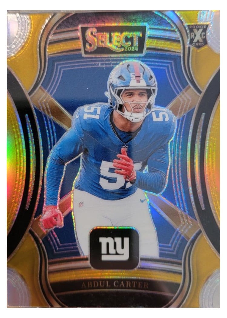 2024 Panini Select 2025 XRC Prizm Redemption Abdul Carter #519 card