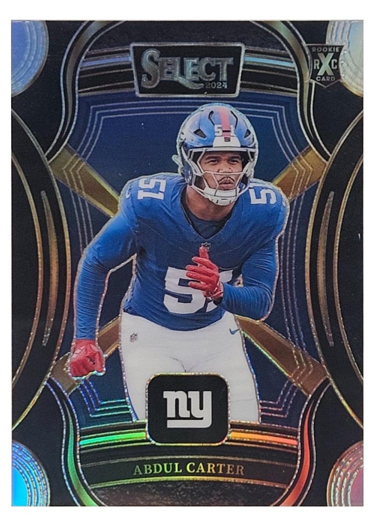 2024 Panini Select 2025 XRC Prizm Redemption Abdul Carter #519 card