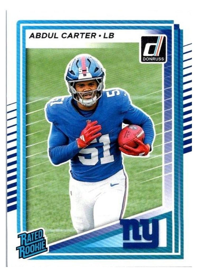 2025 Donruss Base Set Abdul Carter #315 card