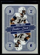 2025 Donruss Elite Rookie On Deck Abdul Carter #7 card