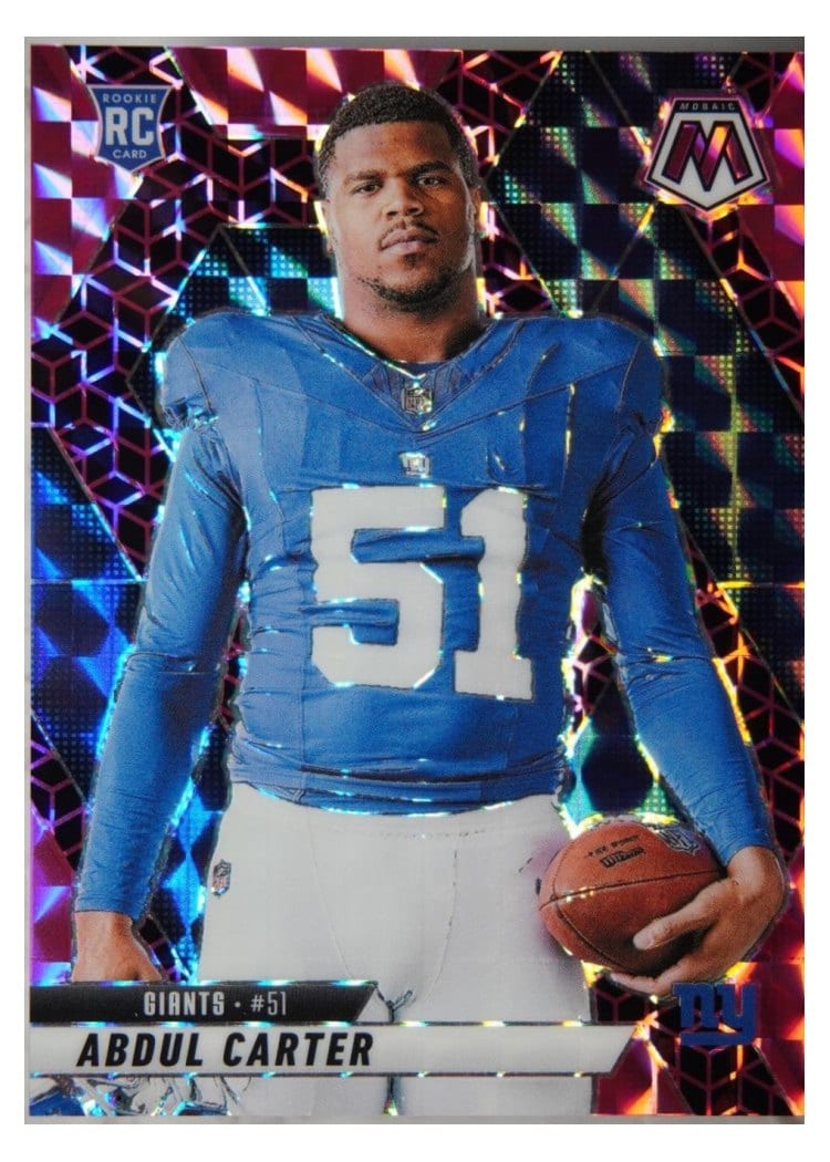 2025 Panini Mosaic Base Set Abdul Carter #282 card