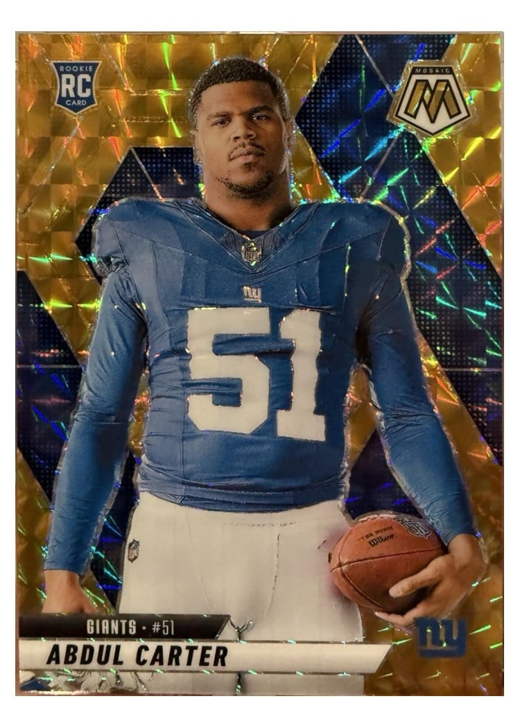 2025 Panini Mosaic Base Set Abdul Carter #282 card