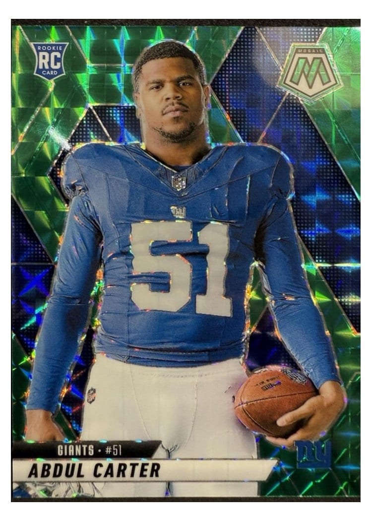 2025 Panini Mosaic Base Set Abdul Carter #282 card