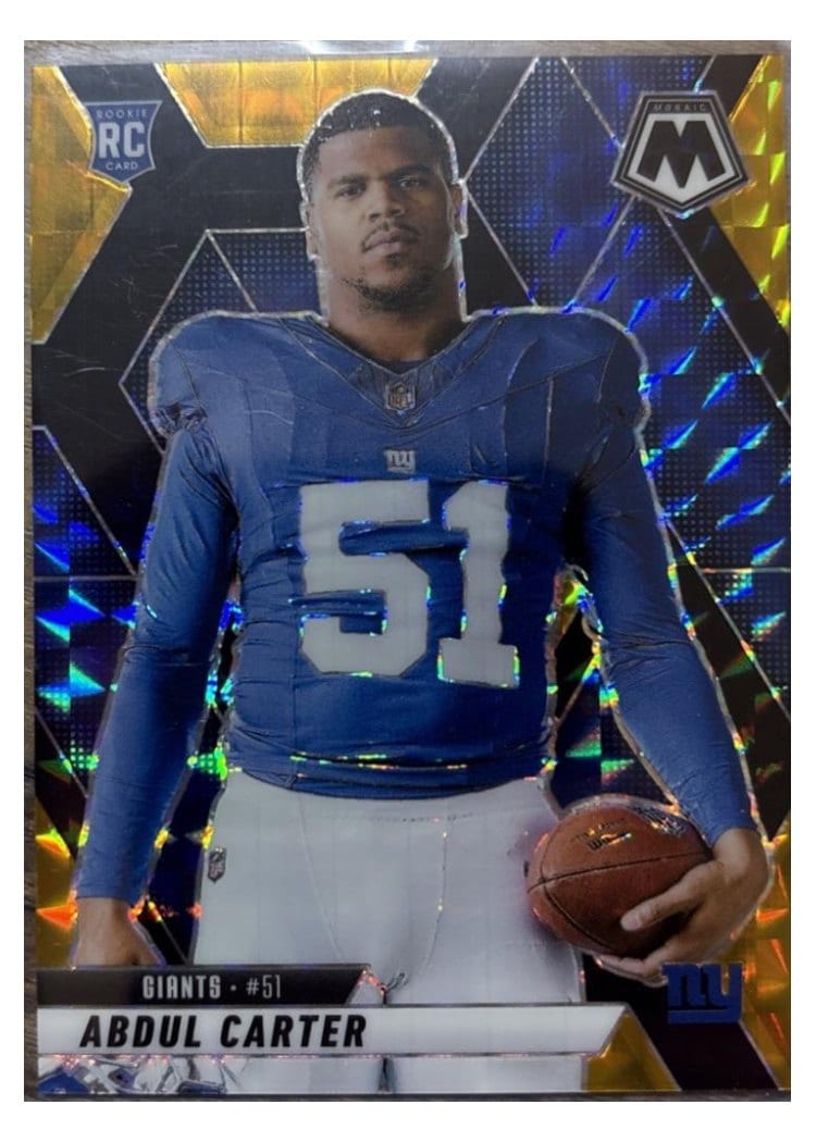 2025 Panini Mosaic Base Set Abdul Carter #282 card
