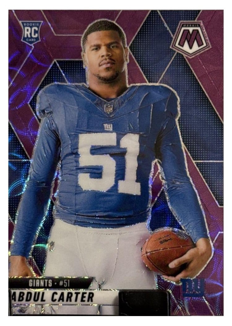 2025 Panini Mosaic Base Set Abdul Carter #282 card