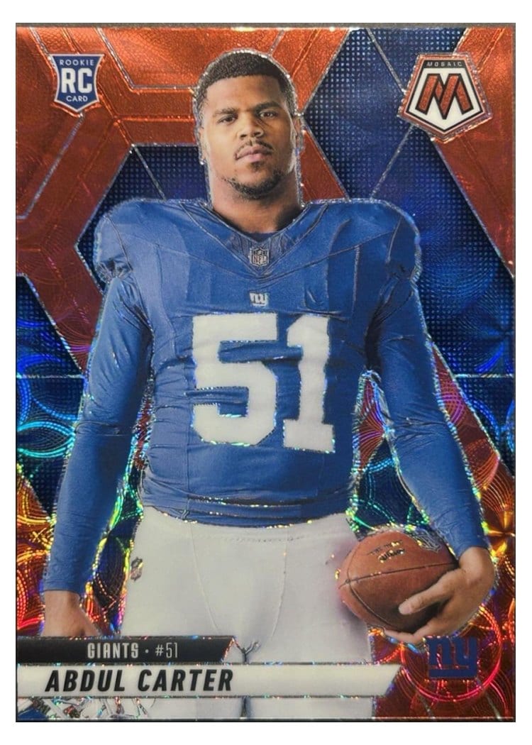 2025 Panini Mosaic Base Set Abdul Carter #282 card