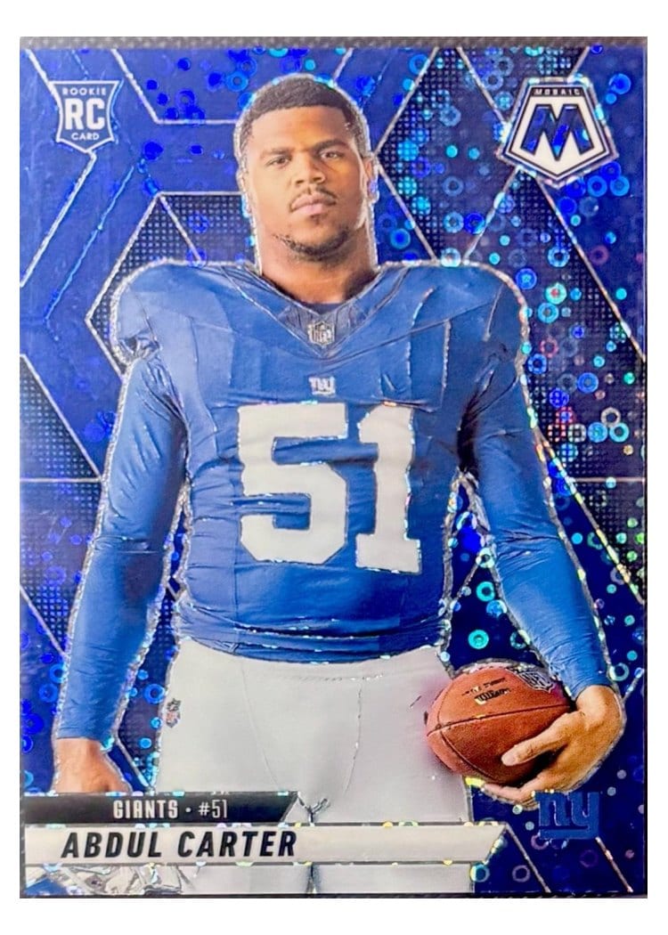 2025 Panini Mosaic Base Set Abdul Carter #282 card