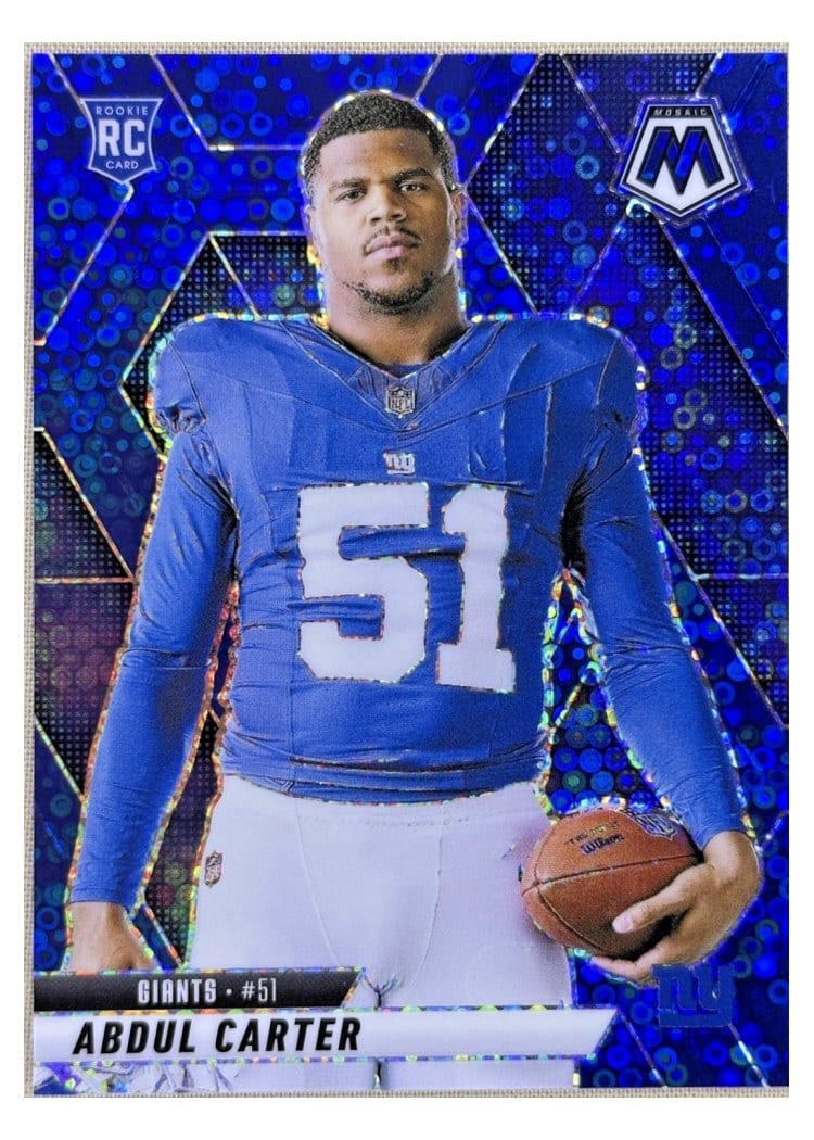 2025 Panini Mosaic Base Set Abdul Carter #282 card