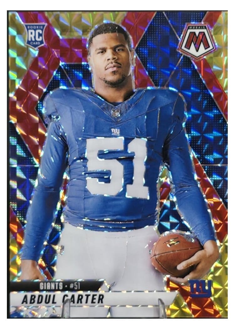 2025 Panini Mosaic Base Set Abdul Carter #282 card