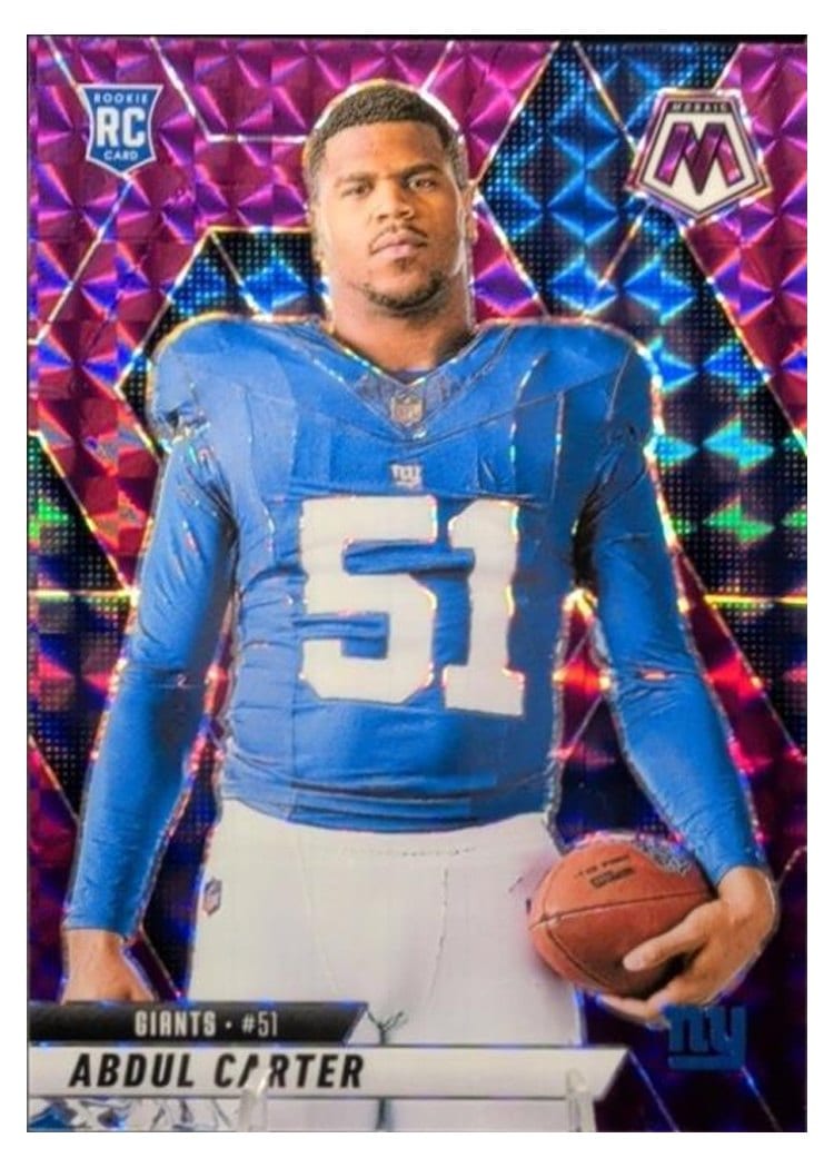 2025 Panini Mosaic Base Set Abdul Carter #282 card