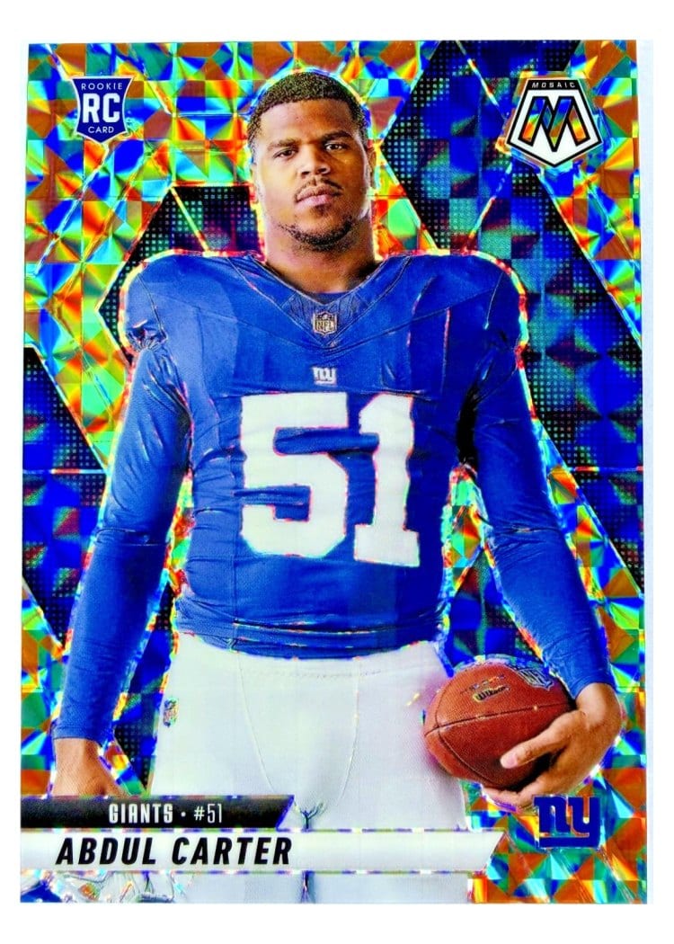 2025 Panini Mosaic Base Set Abdul Carter #282 card