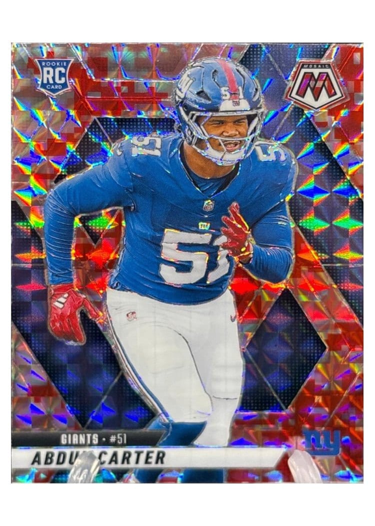2025 Panini Mosaic Base Set Abdul Carter #317 card