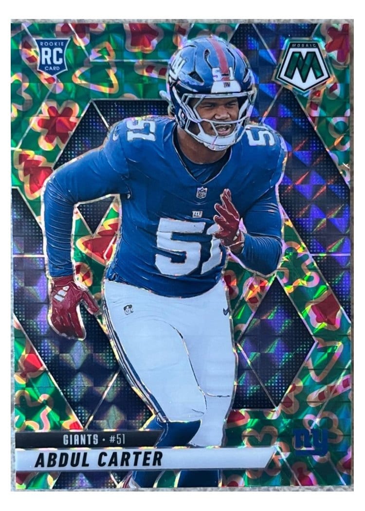2025 Panini Mosaic Base Set Abdul Carter #317 card