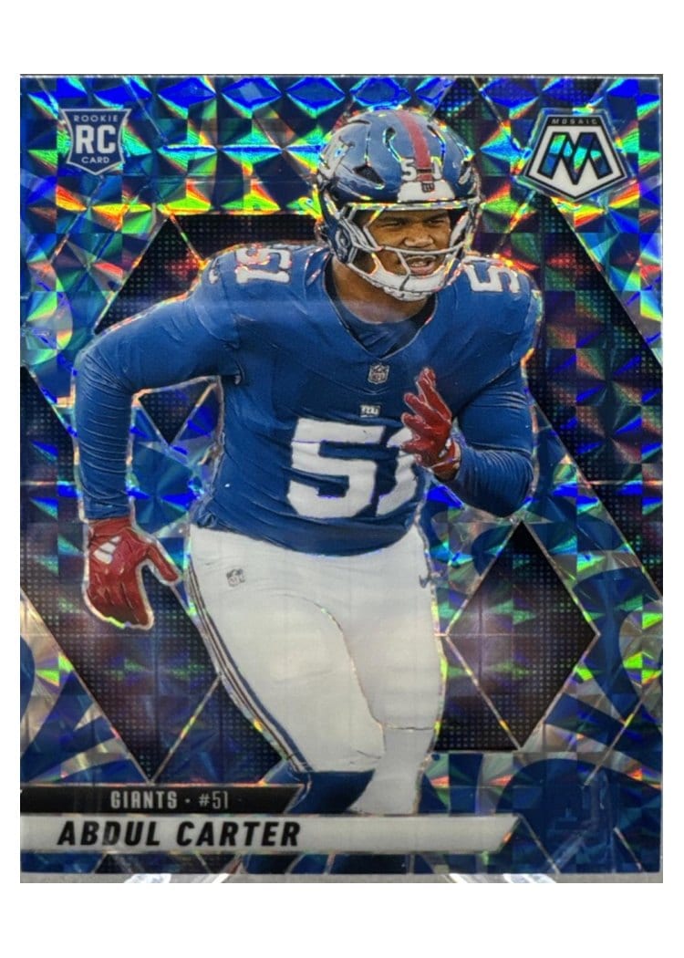 2025 Panini Mosaic Base Set Abdul Carter #317 card