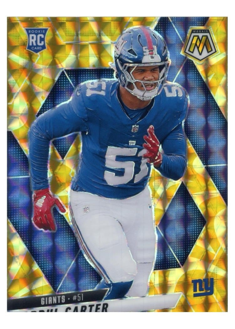 2025 Panini Mosaic Base Set Abdul Carter #317 card
