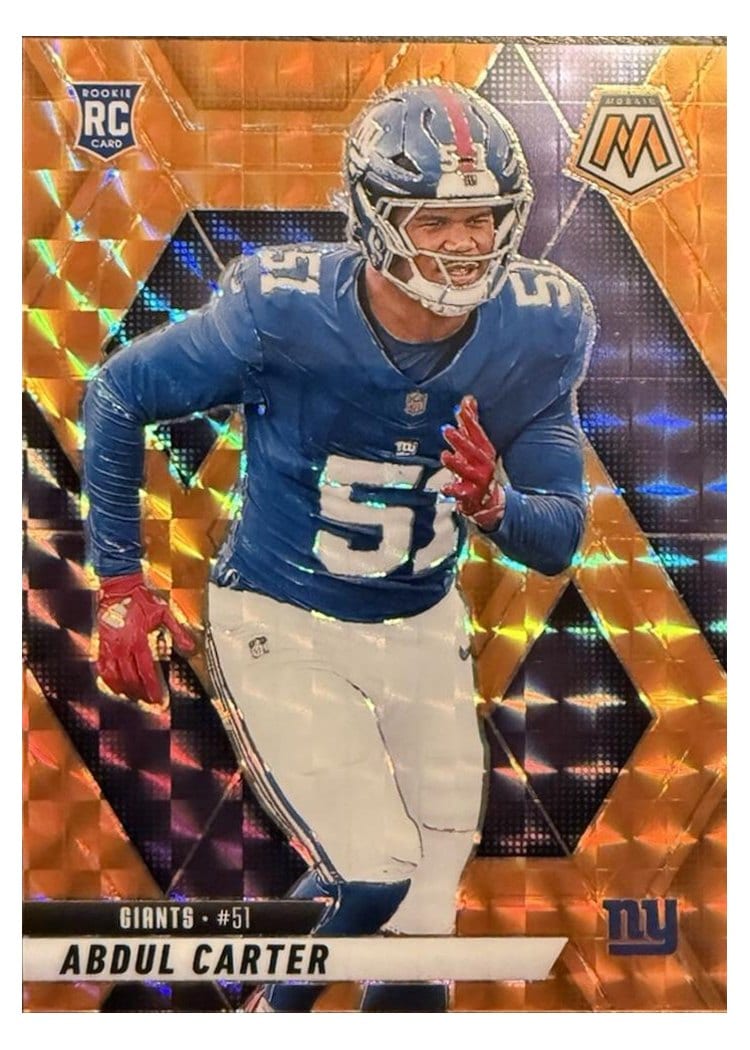 2025 Panini Mosaic Base Set Abdul Carter #317 card