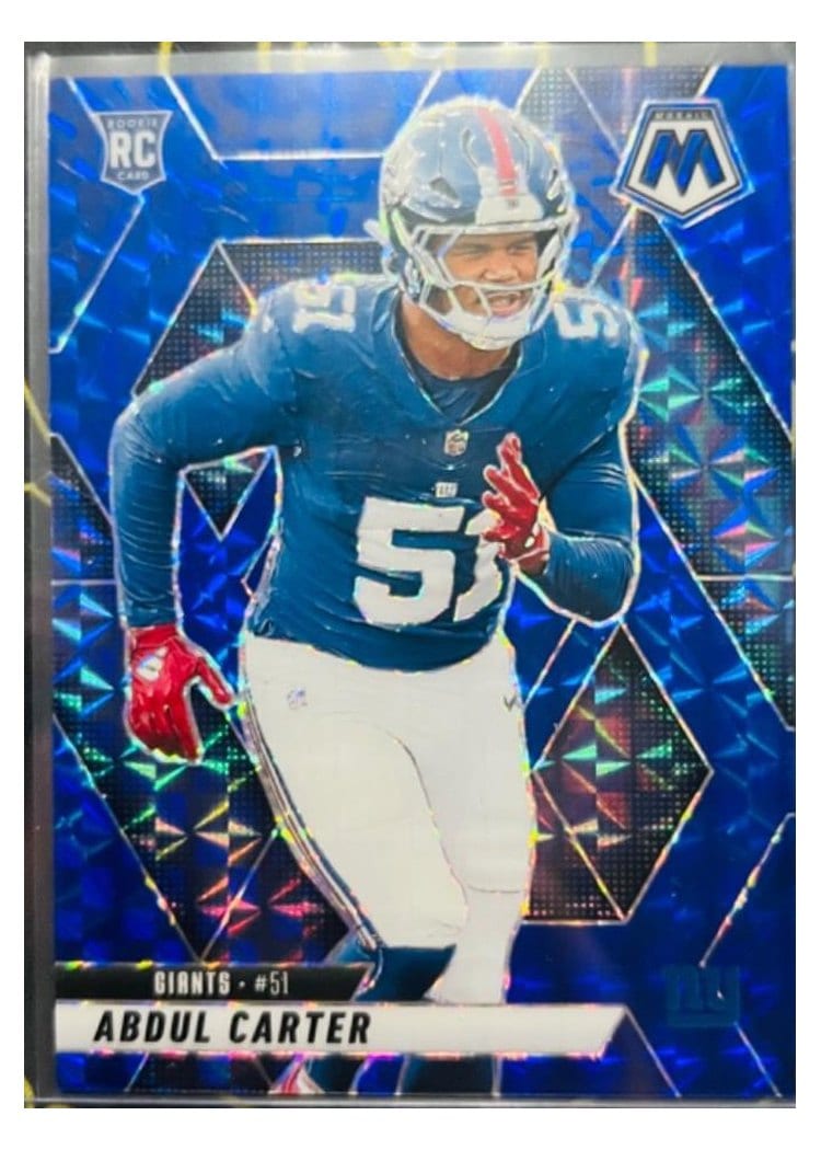 2025 Panini Mosaic Base Set Abdul Carter #317 card