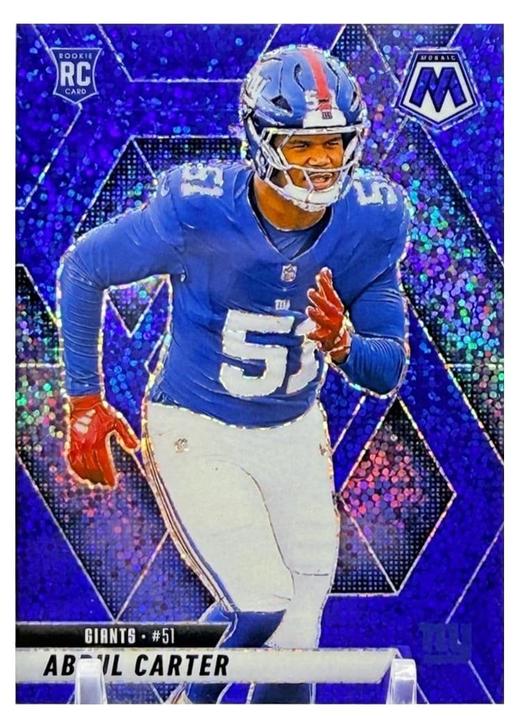 2025 Panini Mosaic Base Set Abdul Carter #317 card