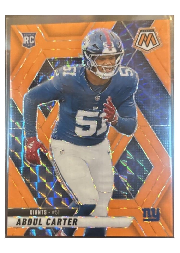 2025 Panini Mosaic Base Set Abdul Carter #317 card