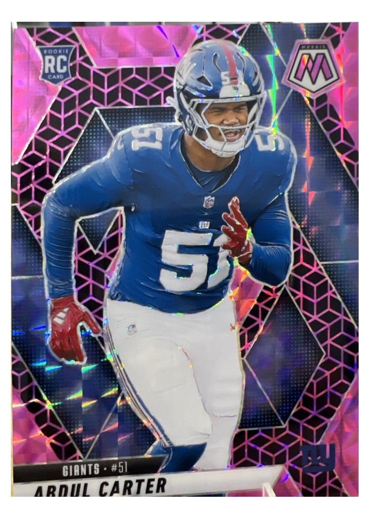 2025 Panini Mosaic Base Set Abdul Carter #317 card