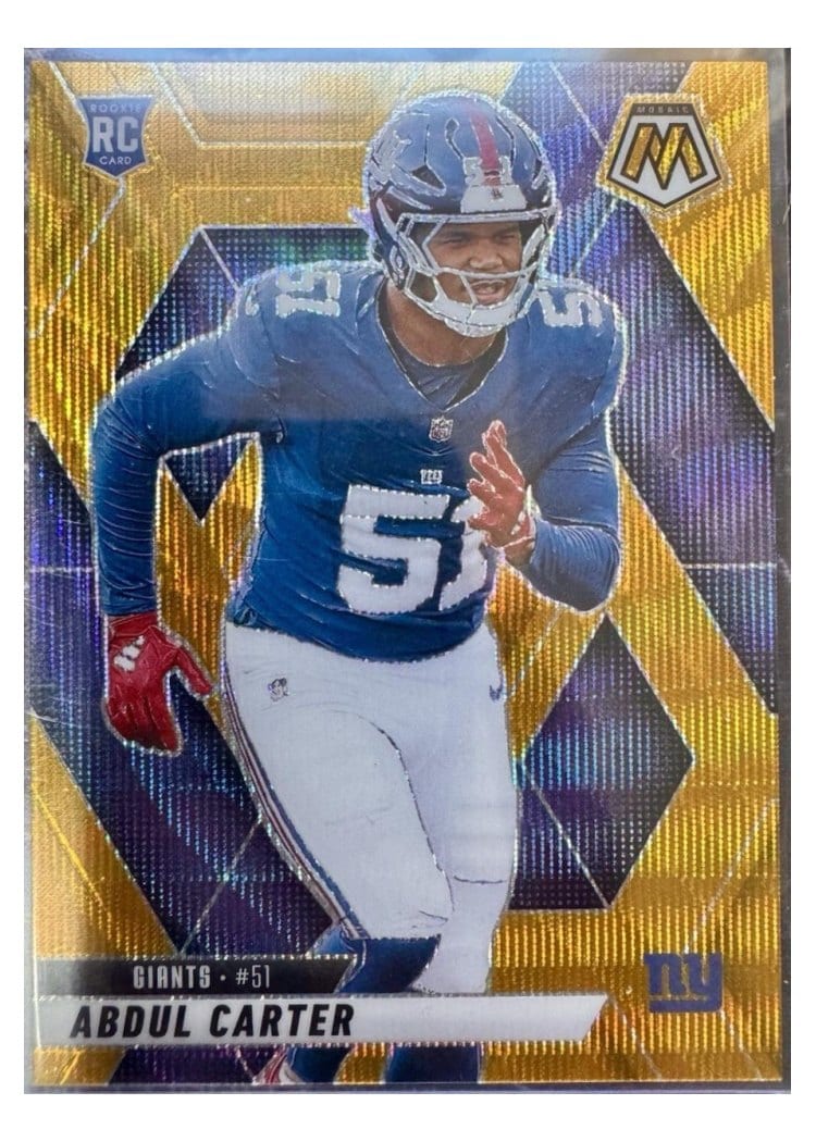 2025 Panini Mosaic Base Set Abdul Carter #317 card