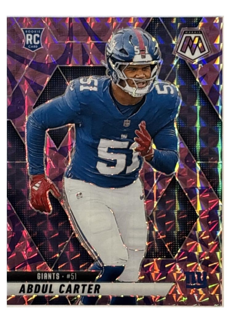 2025 Panini Mosaic Base Set Abdul Carter #317 card