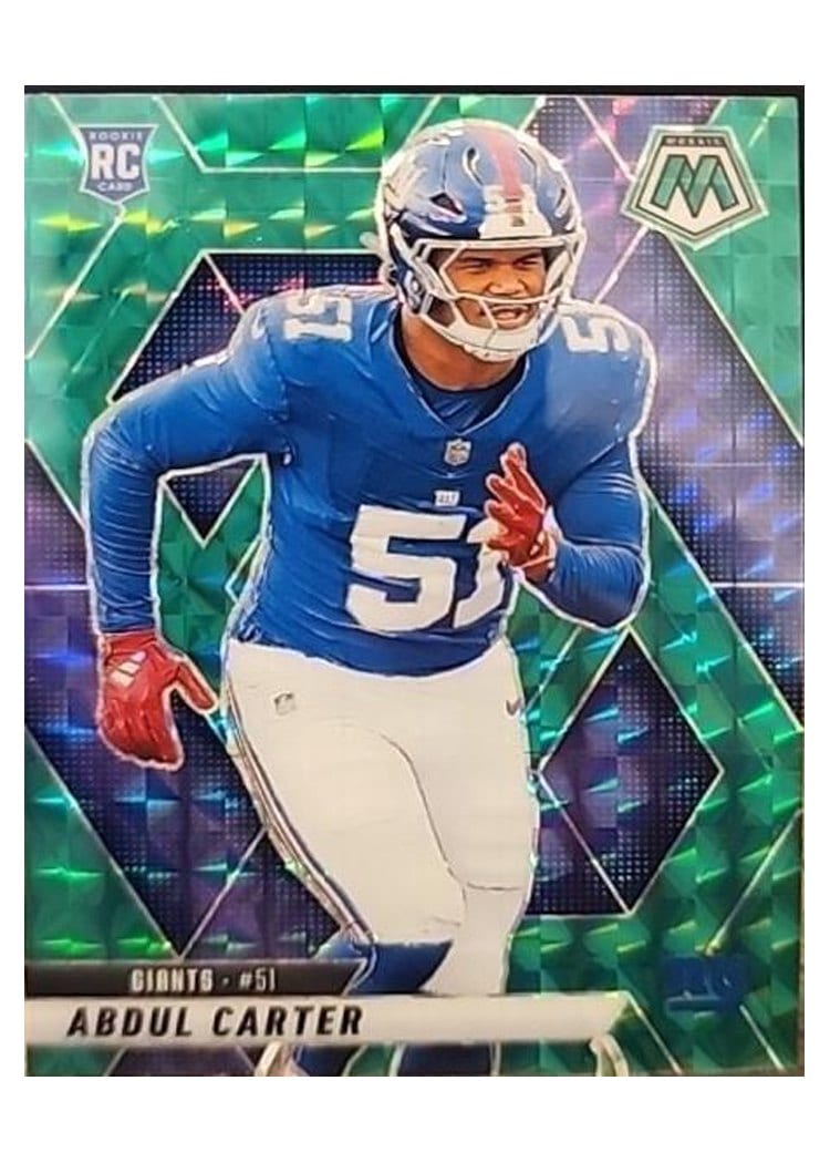 2025 Panini Mosaic Base Set Abdul Carter #317 card