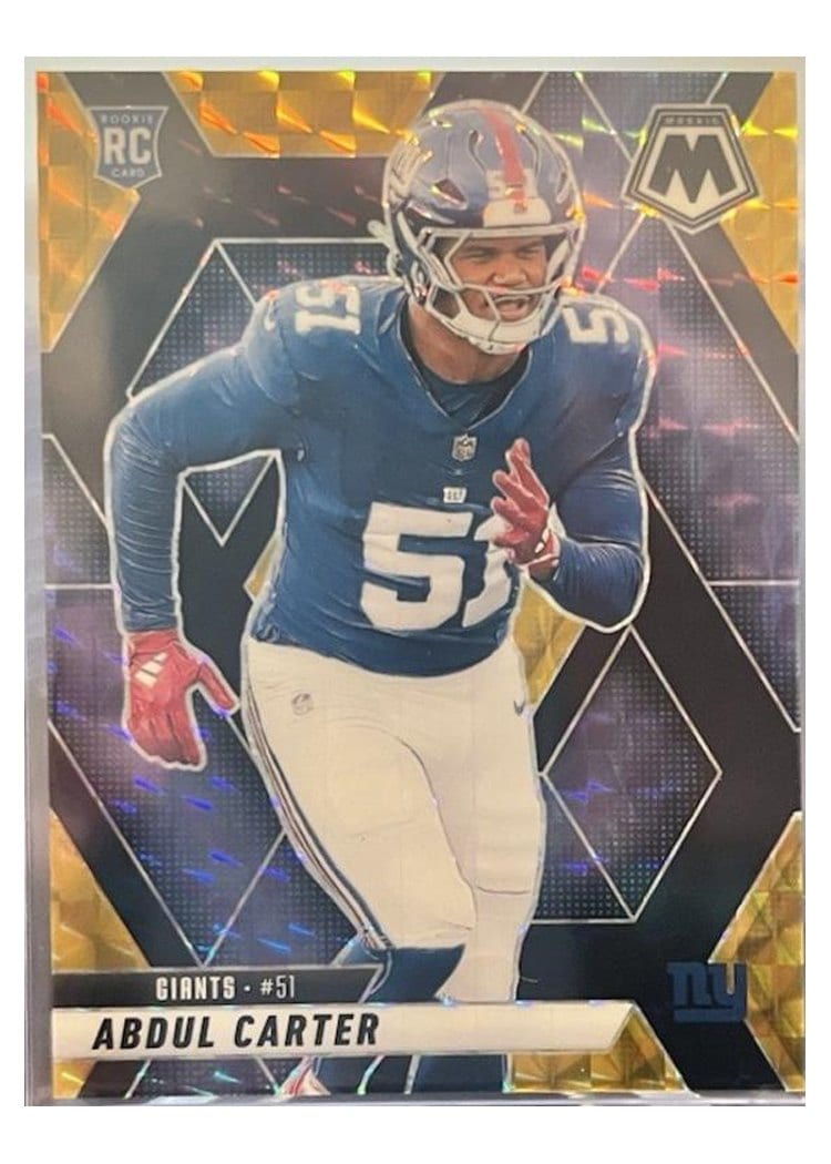 2025 Panini Mosaic Base Set Abdul Carter #317 card