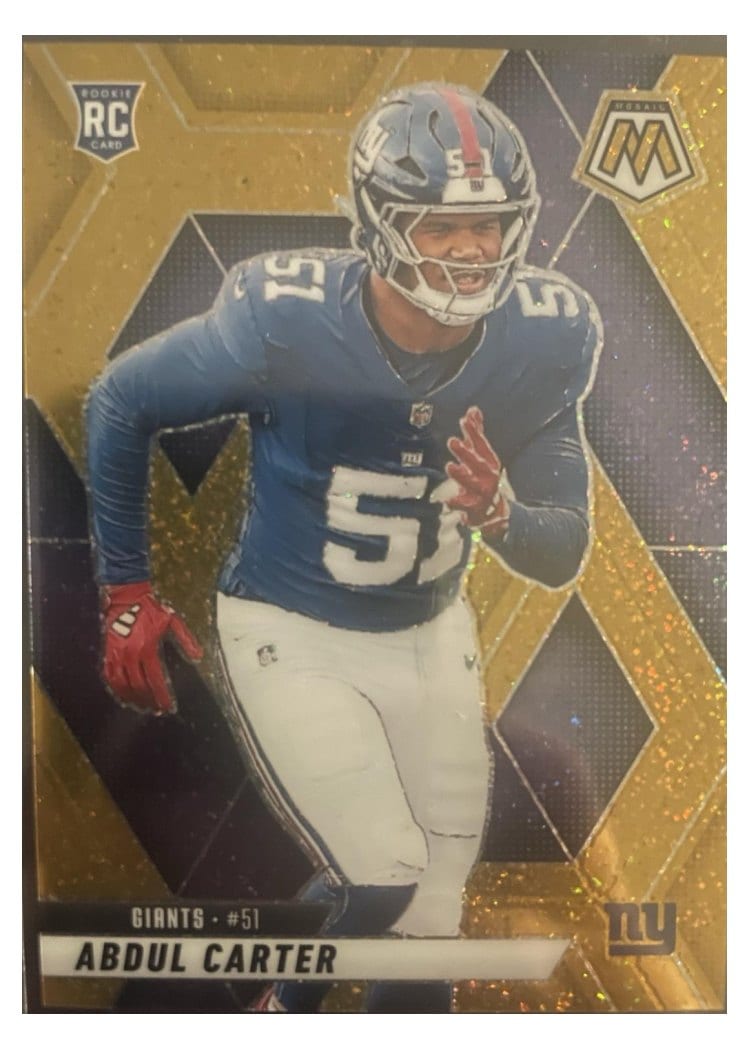 2025 Panini Mosaic Base Set Abdul Carter #317 card
