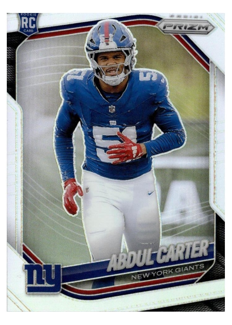 2025 Panini Prizm Base Set Abdul Carter #394 card