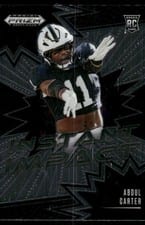 2025 Panini Prizm Draft Picks Instant Impact Abdul Carter #1 card