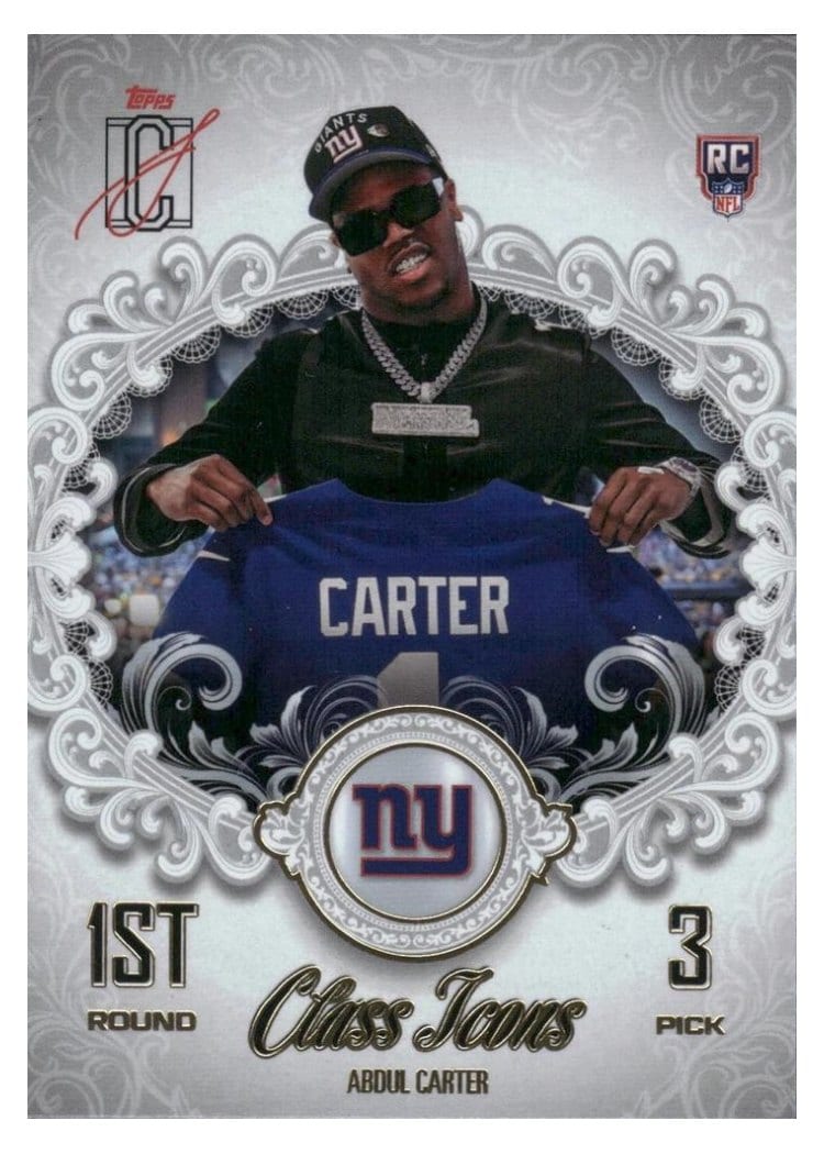 2025 Topps Signature Class Class Icons Abdul Carter #CI-16 card