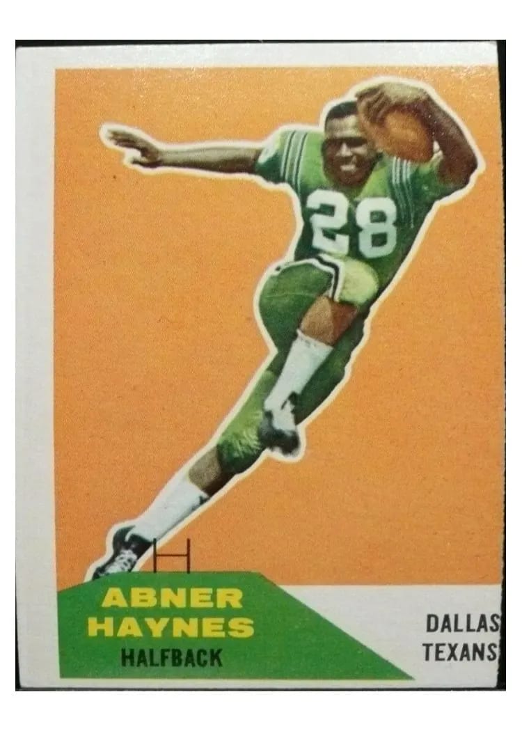 1960 Fleer Abner Haynes #73 card
