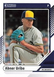 2024 Donruss Base Set Abner Uribe #37 card