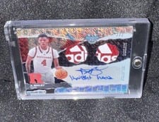 2024-25 Bowman's Best University Prospect Dual Relic Autographs Ace Bailey #PDRA-AB