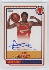 2024 Topps Chrome McDonald's All-American Event Autographs Ace Bailey #EA-AB card