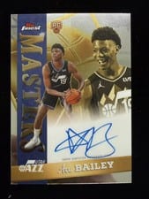 2025-26 Finest Masters Autographs Ace Bailey #MA-AB card
