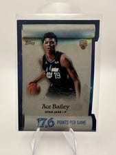 2025-26 Topps Holiday Making The Nice List Ace Bailey #ML-5 card