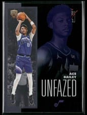 2025-26 Topps Signature Class Unfazed Ace Bailey #FAZE-15 card