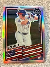 2026 Panini Stars and Stripes Prizm USA Ace Reese #53 card