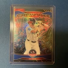 2026 Panini Stars and Stripes Prizm USA Fireworks Ace Reese #7 card