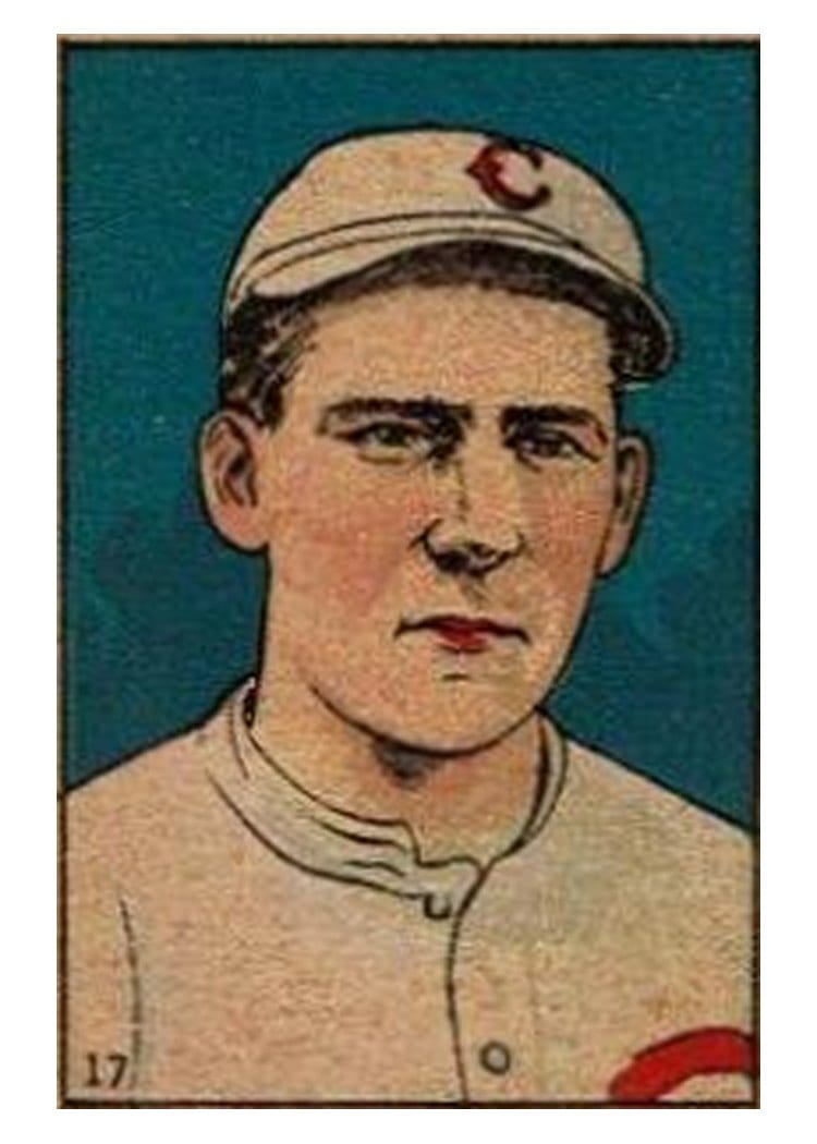 1919 W514 Ad Luque #17 card