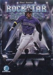 2025 Bowman Rockstar Rookies Adael Amador #RR-1 card