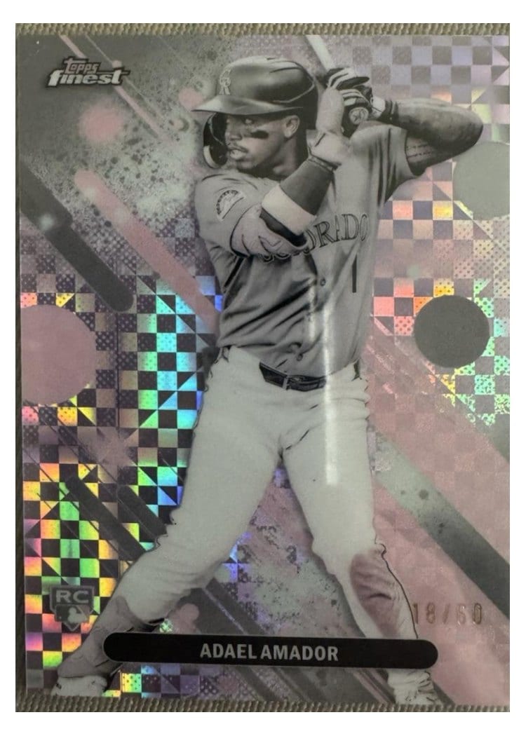2025 Finest Base Set Adael Amador #65 card